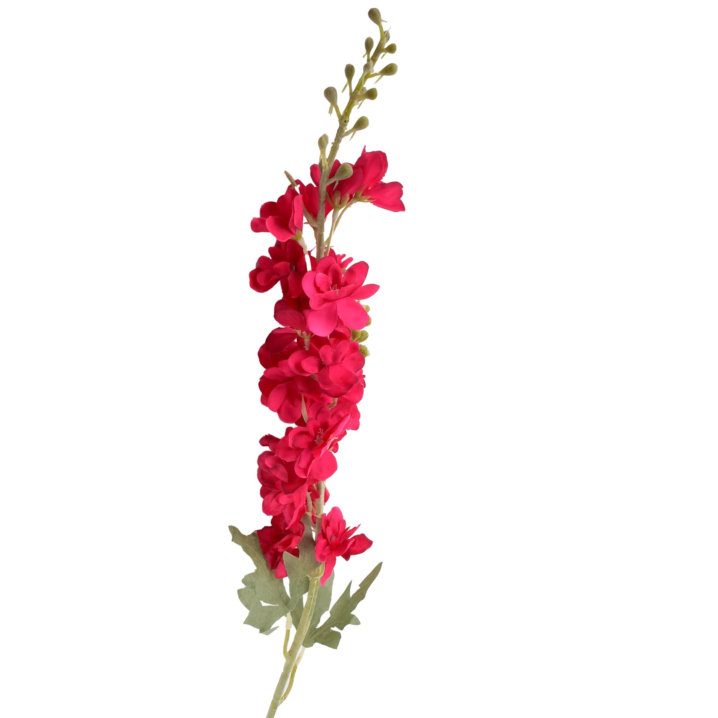 Umelá kvetina VIRIDIS Delphinium 88 cm červená