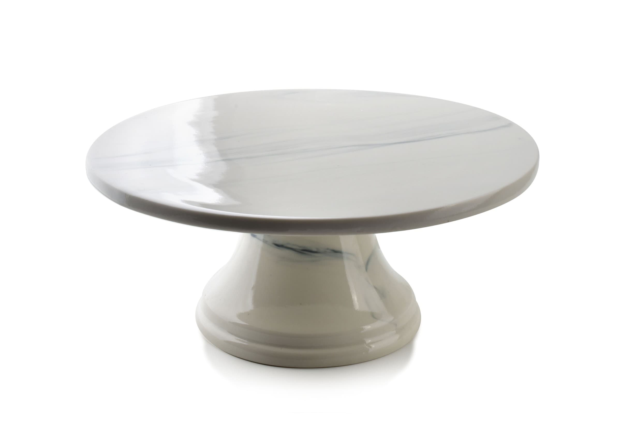 Porcelánový podnos LOUISE GREY Patera 25 cm biely