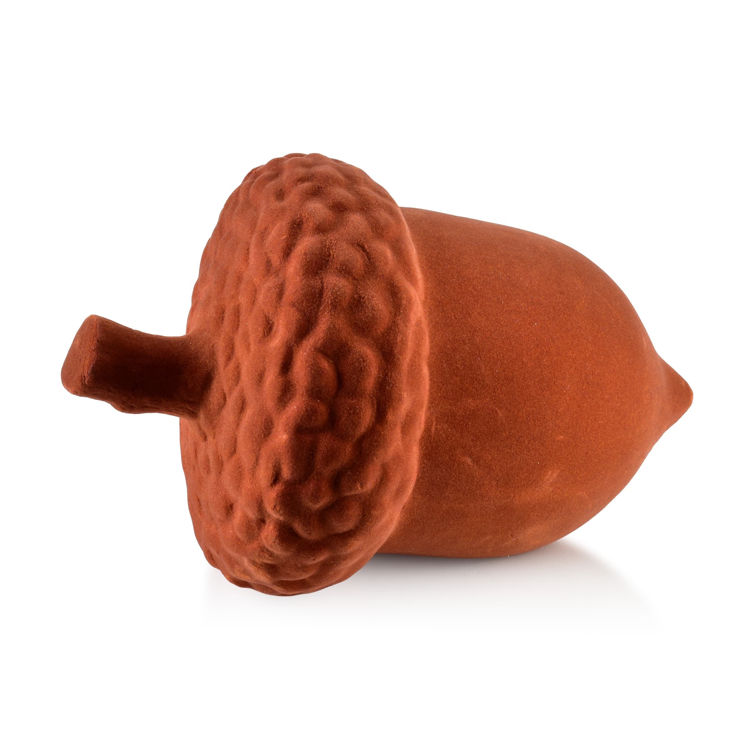 Keramická figúrka žalude MAVE 24x16 cm oranžová