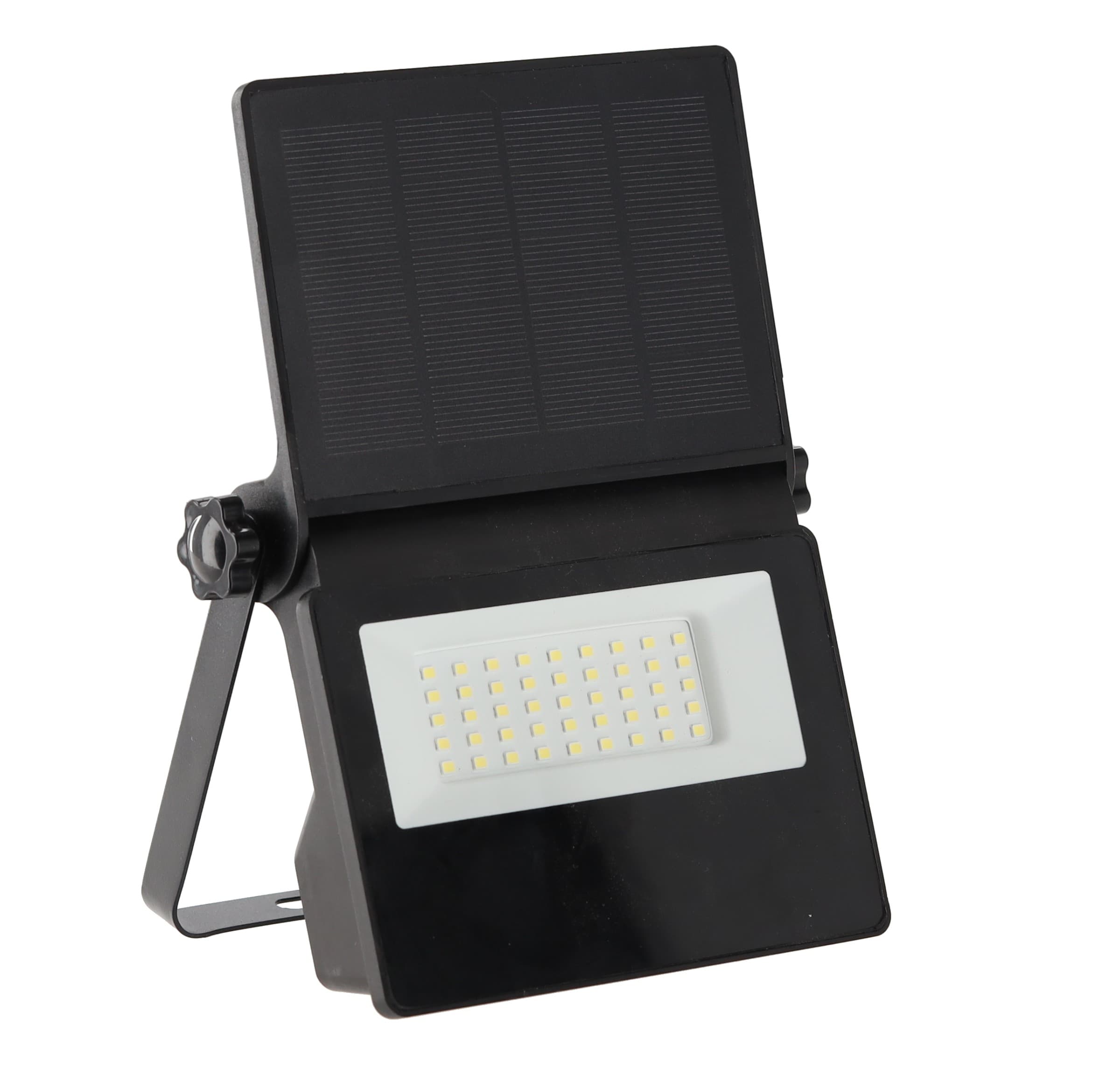 Solárna LED lampa s pohybovým senzorom Moore čierna