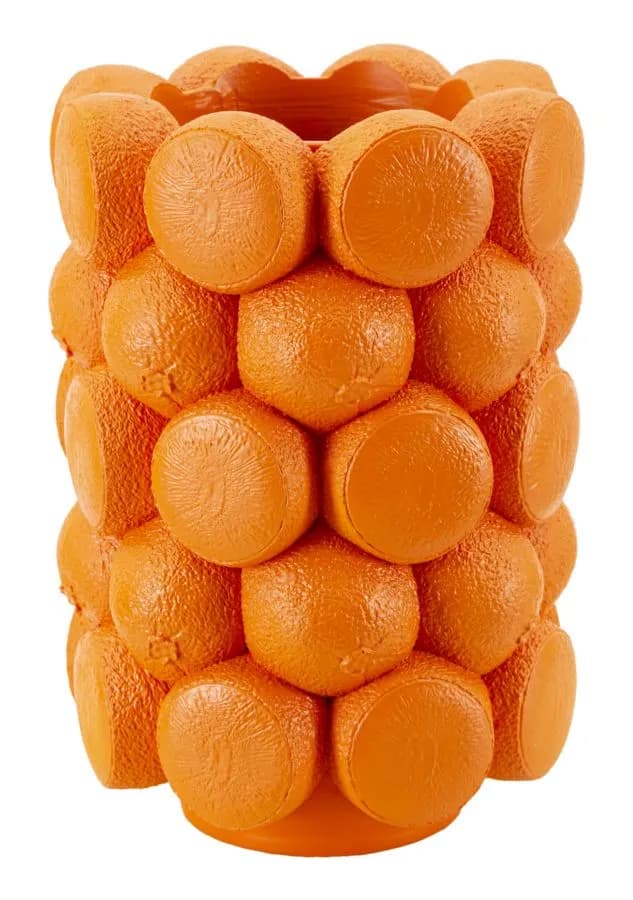 Váza Orange 28 cm oranžová