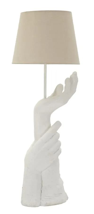 Stolná lampa Life 93 cm biela
