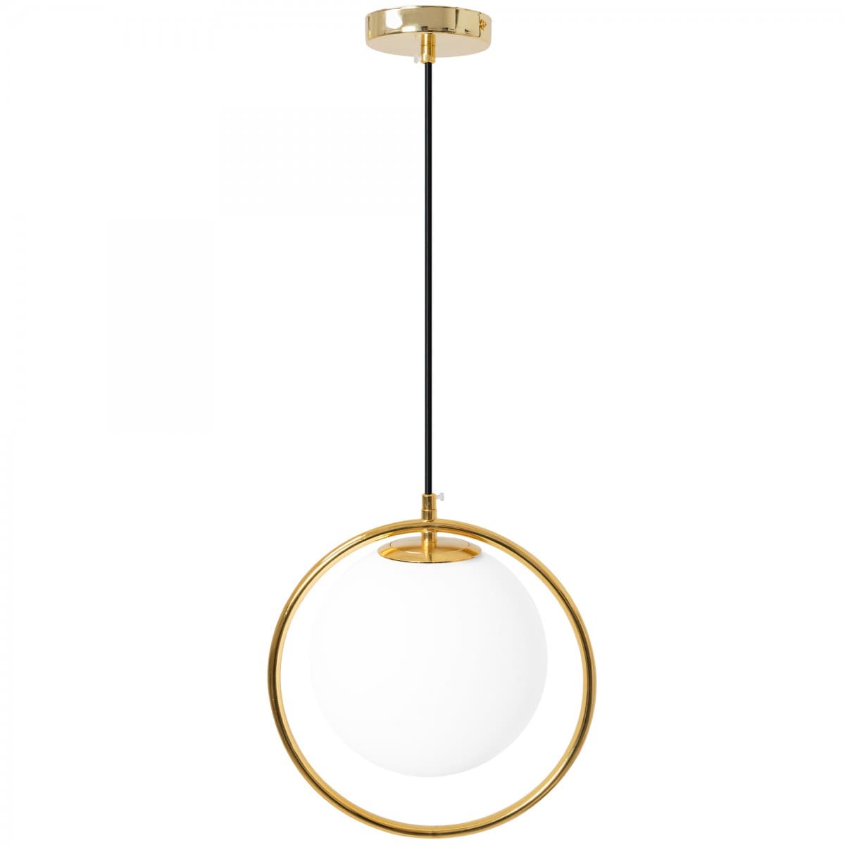 Stropné svietidlo Ball biele/zlaté