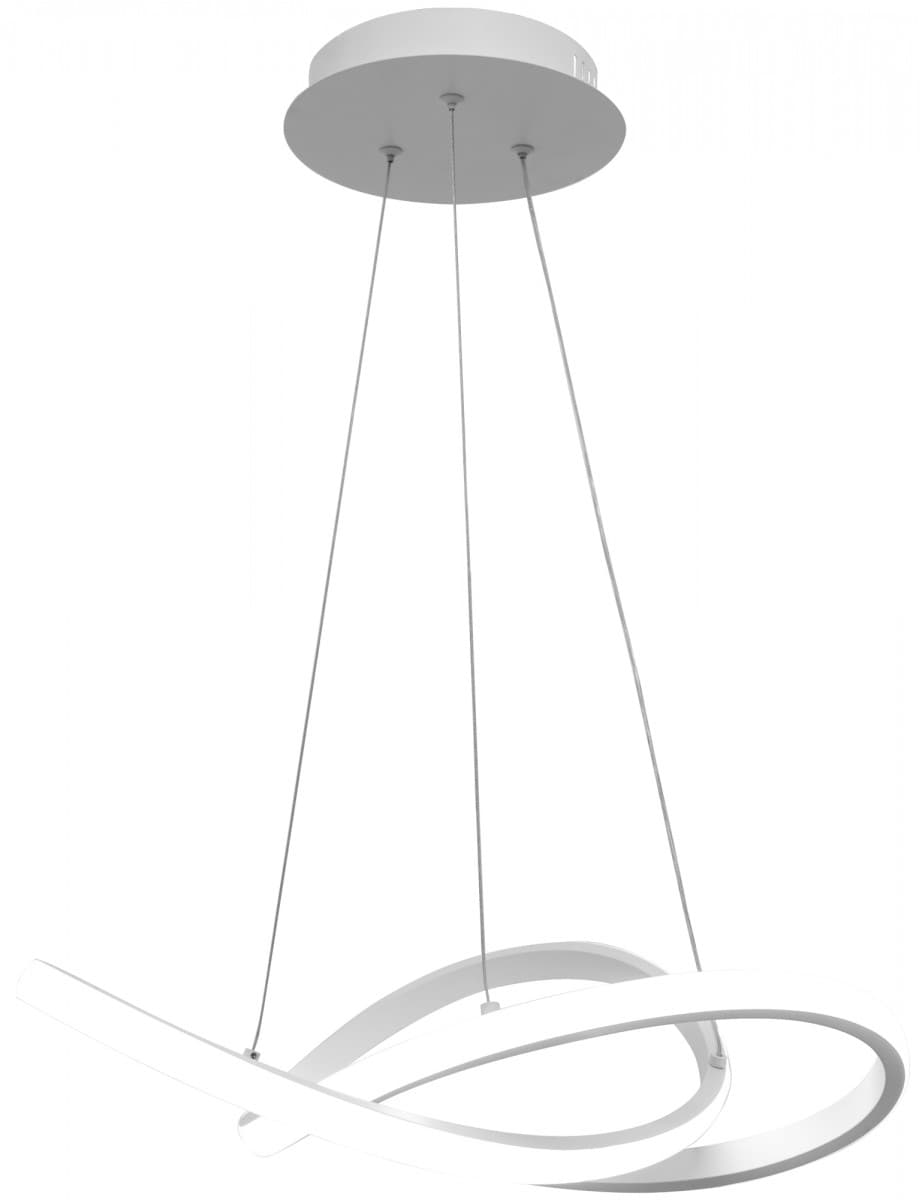 Stropné svietidlo Ring LED biele