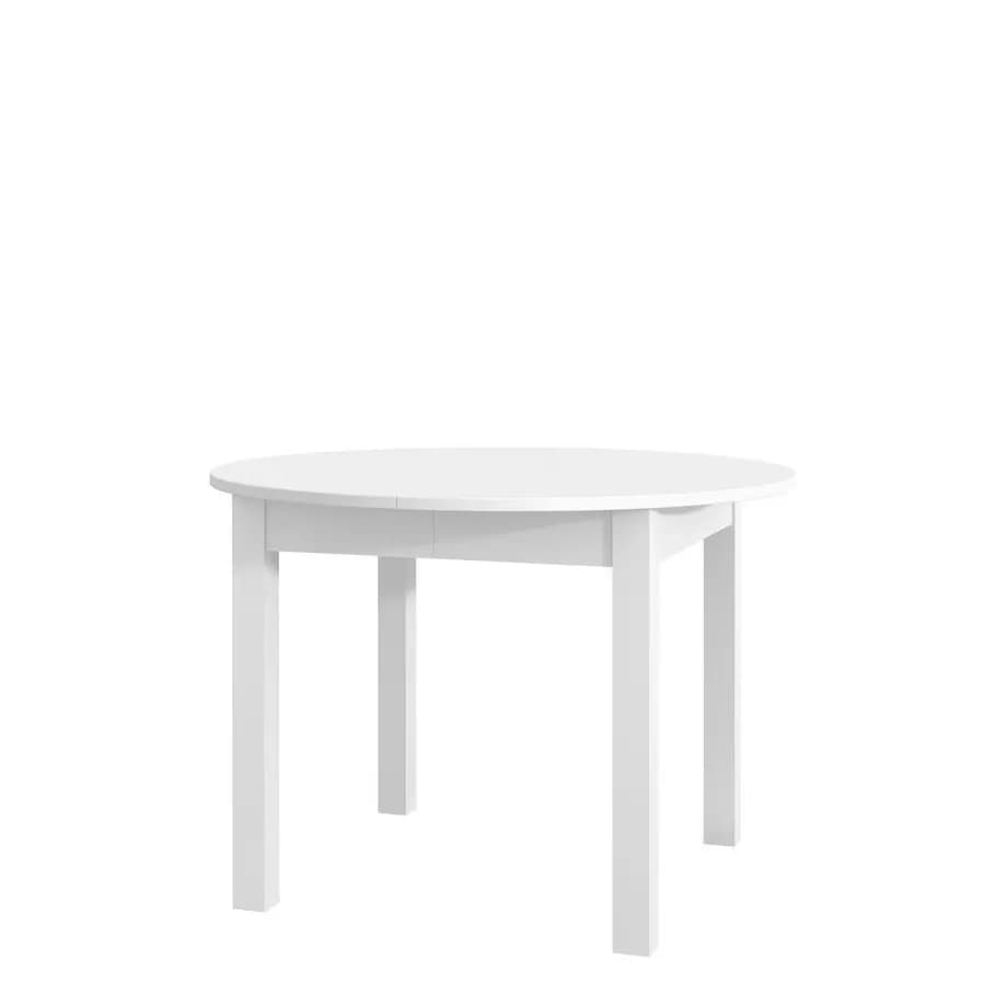 Jedálenský rozkladací stôl Avien 105/225 cm biely