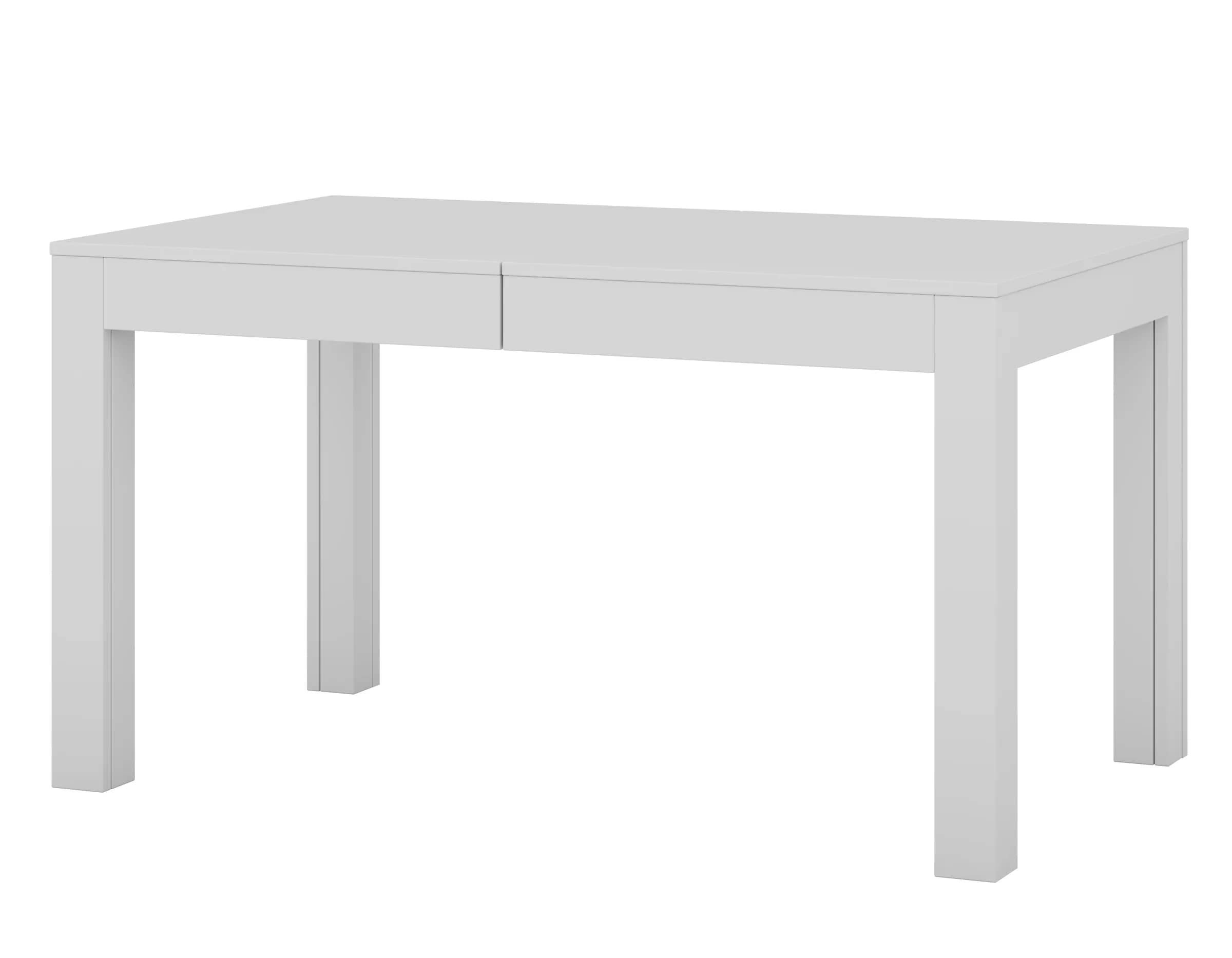 Rozkladací jedálenský stôl Jord 140/260 cm biely