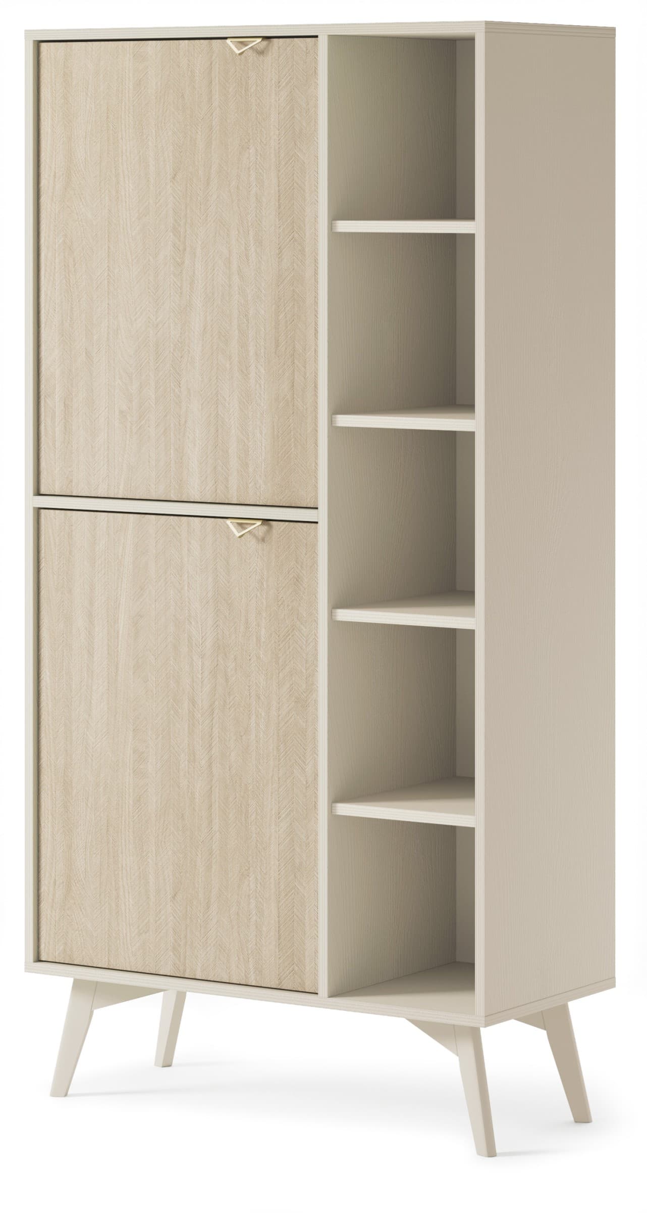 Regál Les 80 cm béžový
