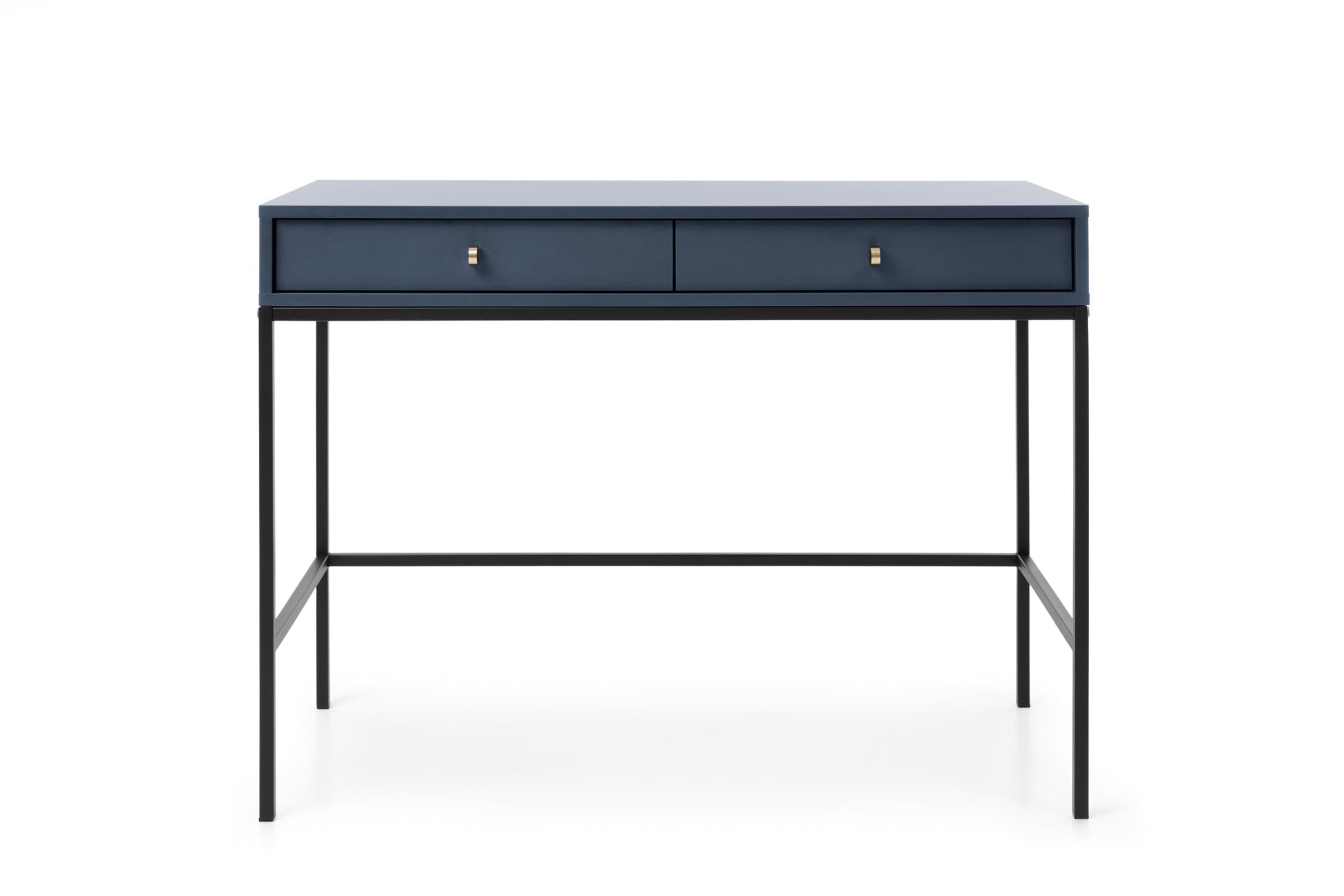 Toaletný stolík Mono II 104 cm modrý/čierny
