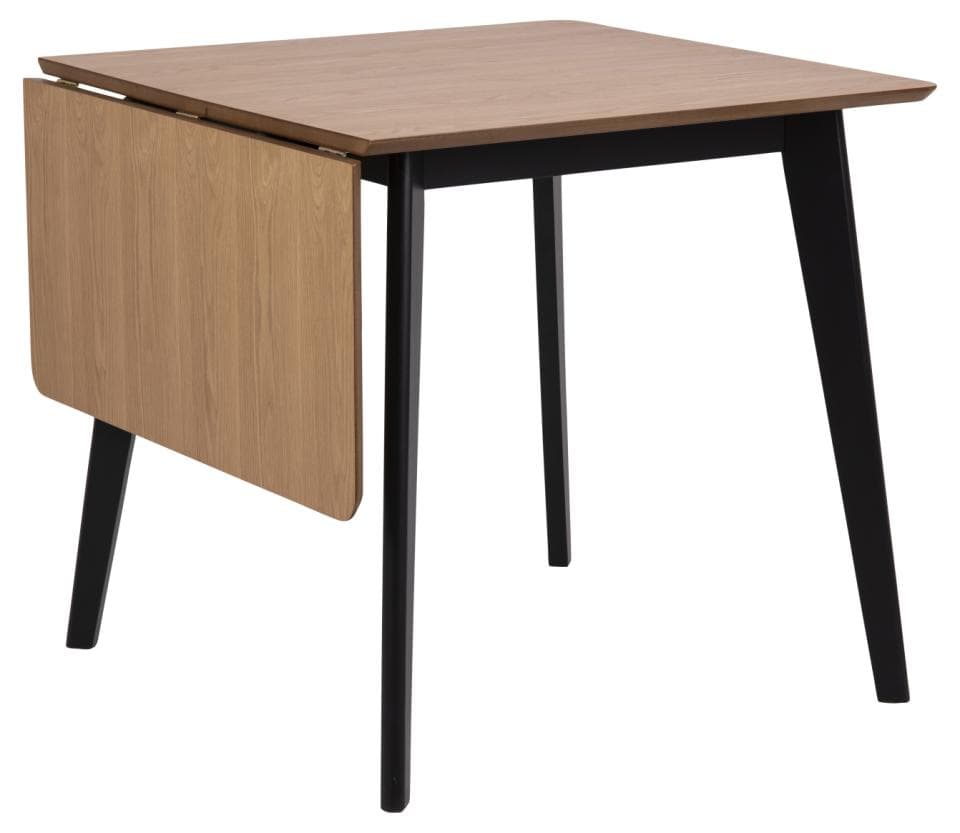 Jedálenský rozkladací stôl Roxby 80/120 cm dub riviéra/čierny