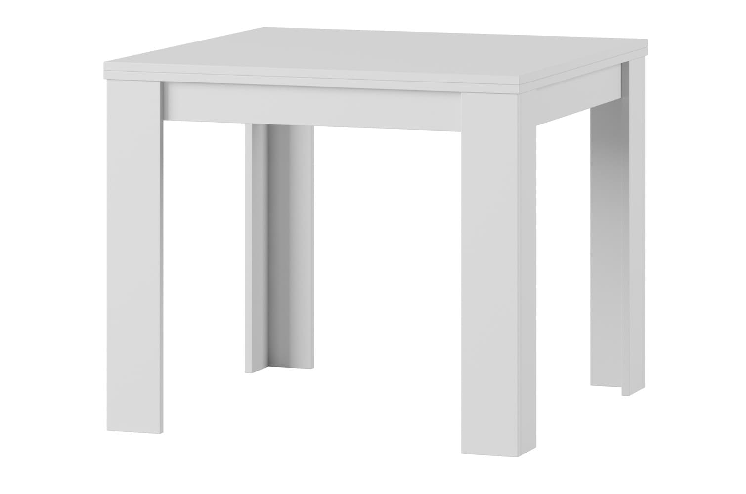 Jedálenský rozťahovací stôl Saturn 40 90/180 cm biely