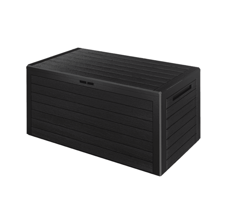 Záhradný úložný box Hill 280 L antracitový