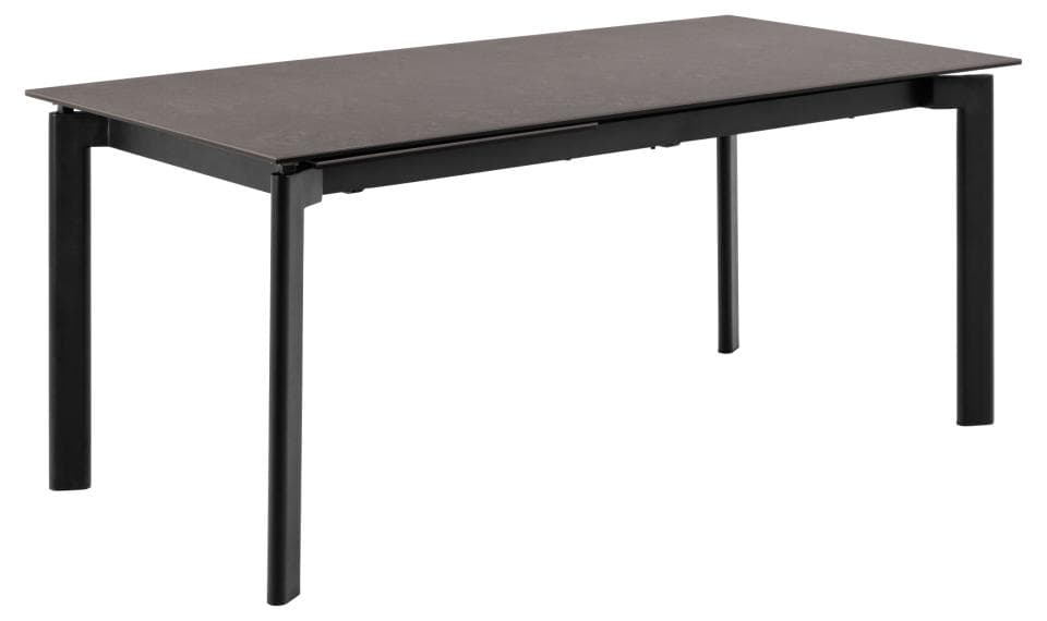 Rozkladací jedálenský stôl Palermo 180/240 cm čierny