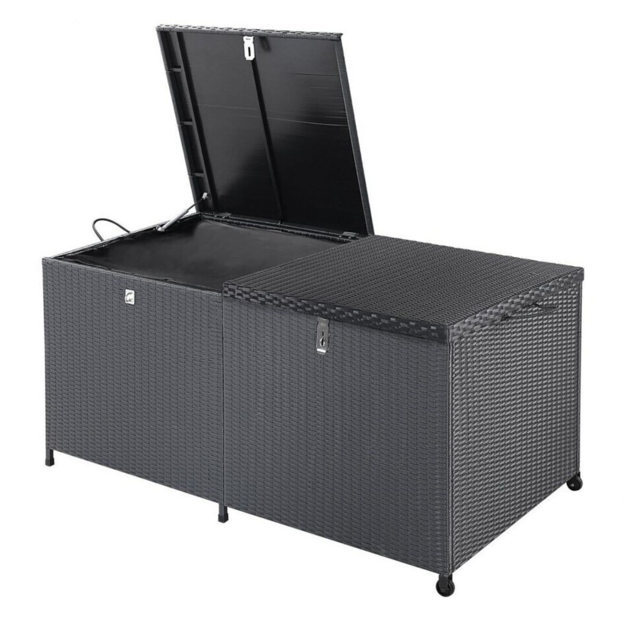 Zahradní box Everard 625 L černý
