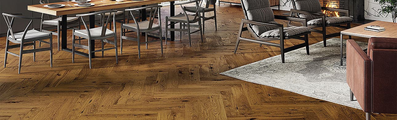 BARLINEK Pure classico Herringbone 130 Dub brown sugar 5G 1WC000006