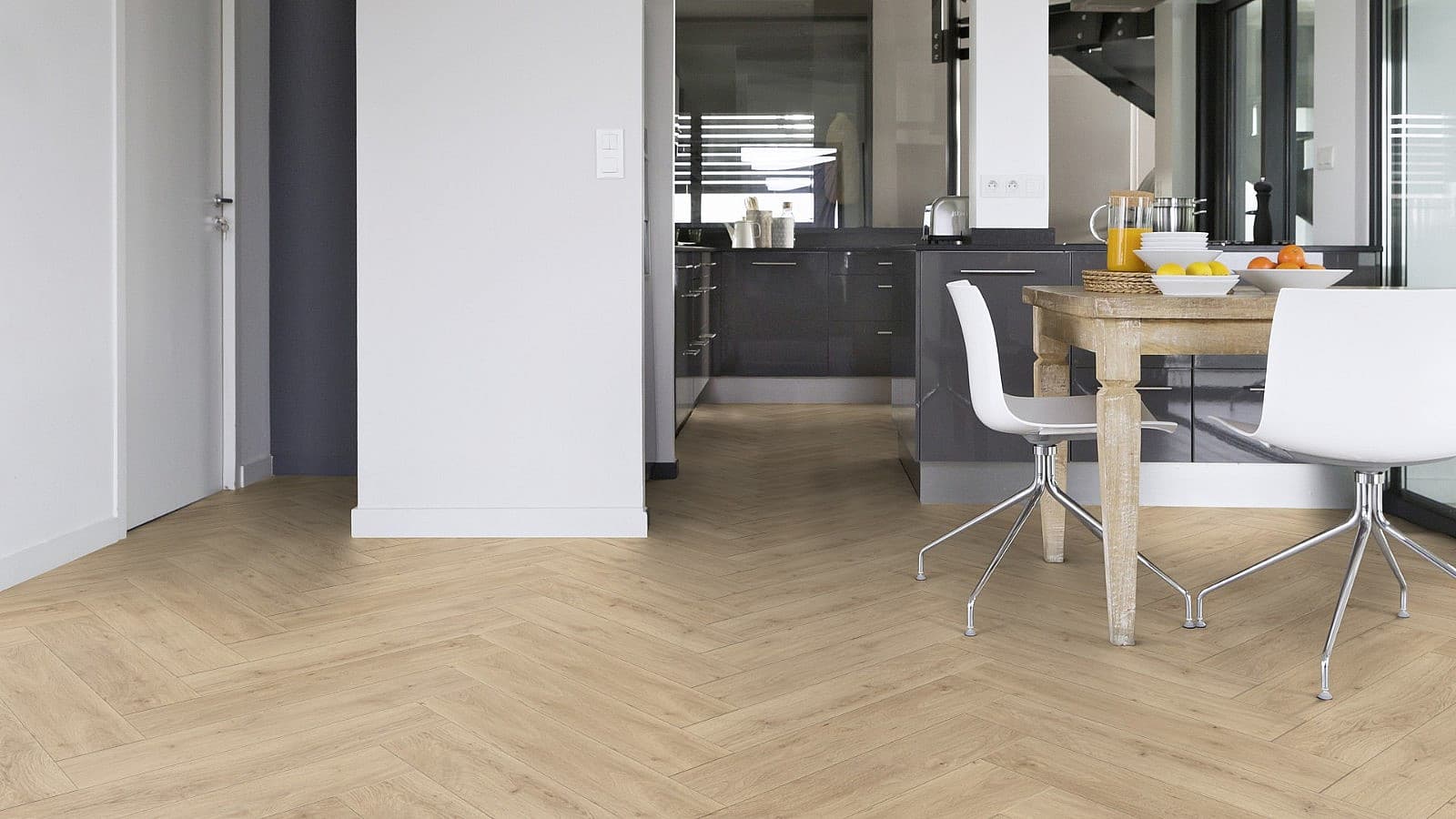 GERFLOR Creation 55 clic acoustic herringbone Twist GERCAC55 0504