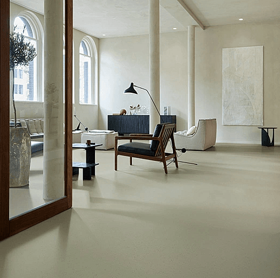FORBO Marmoleum solid cocoa Stracciatella 3585