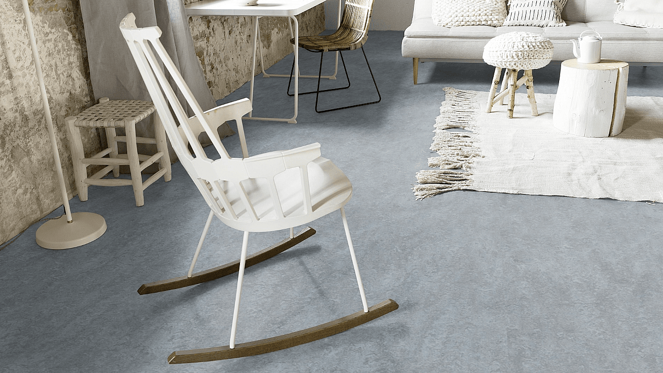 FORBO Marmoleum marbled real Dove blue 3053 Tl. 2 mm