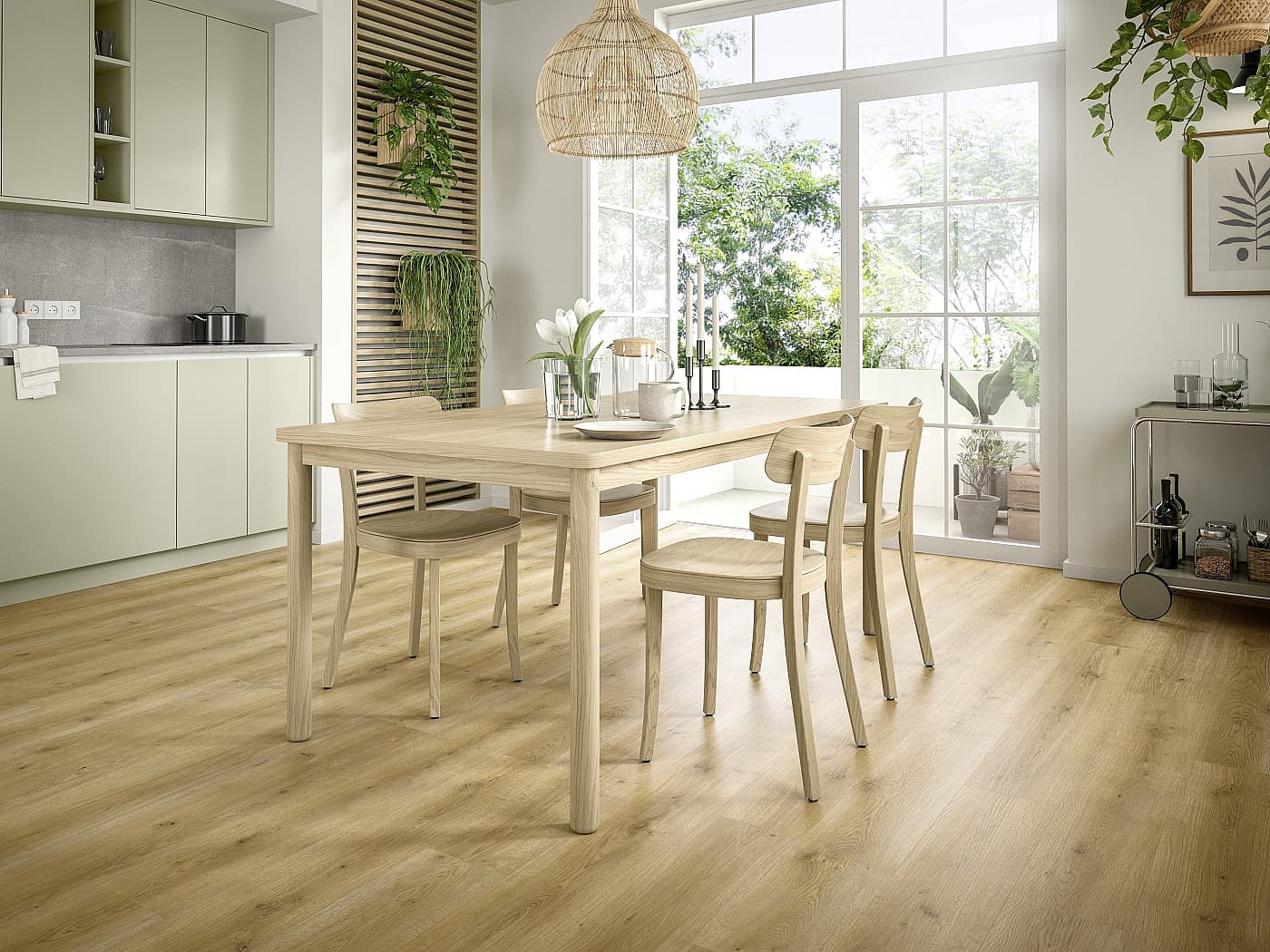 EGGER Aquadura plus classic 33 Dub messina medový EDF192