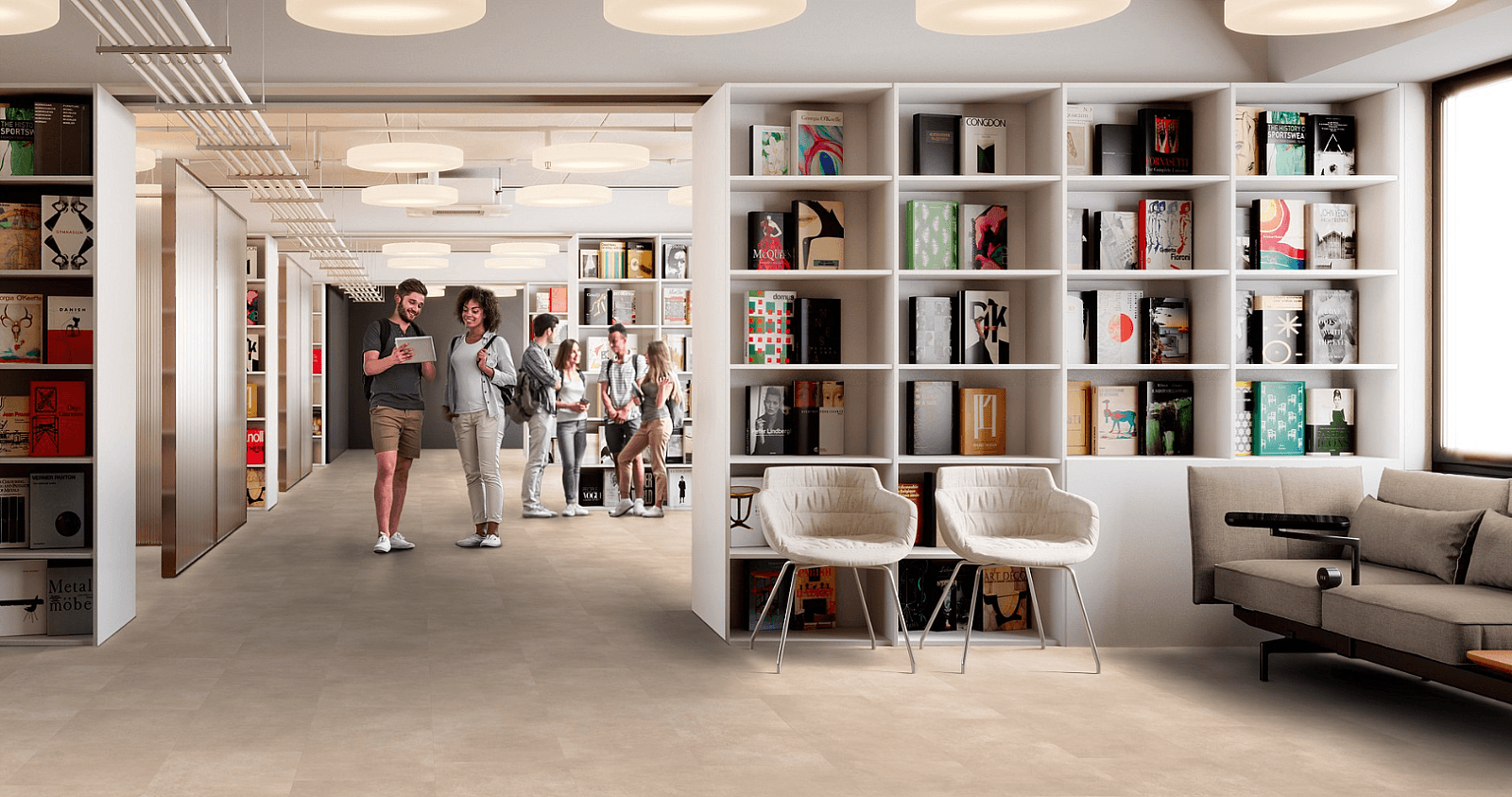 GERFLOR Creation 55 clic acoustic Bloom uni cream 1600