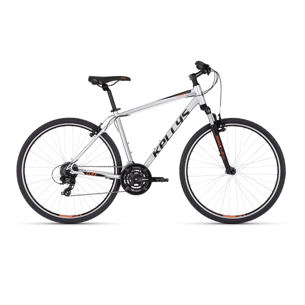 Kellys KELLYS Cliff 30 chrome grey - M (19", 165-180 cm)