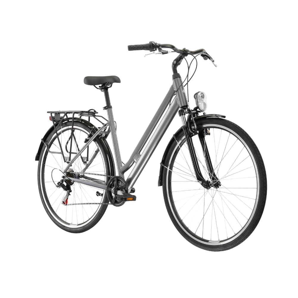 Kross Sentio 1.0 28" - model 2025 grafitová / šedá / lesk - M (20", 168-180 cm)
