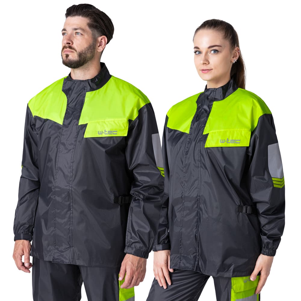 W-TEC Igava čierna-fluo zelená - S