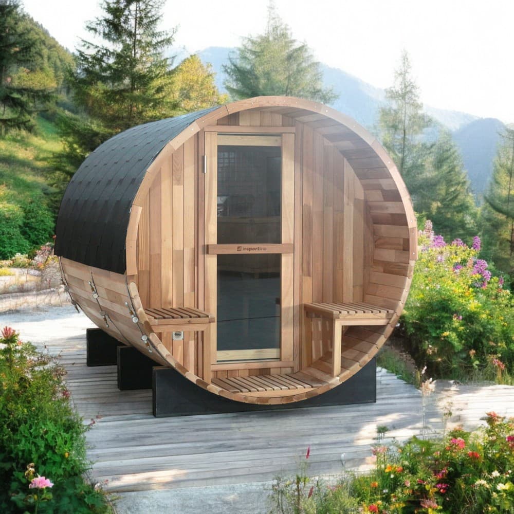 inSPORTline Viduor 600 s elektrickými 6 kW kachlami