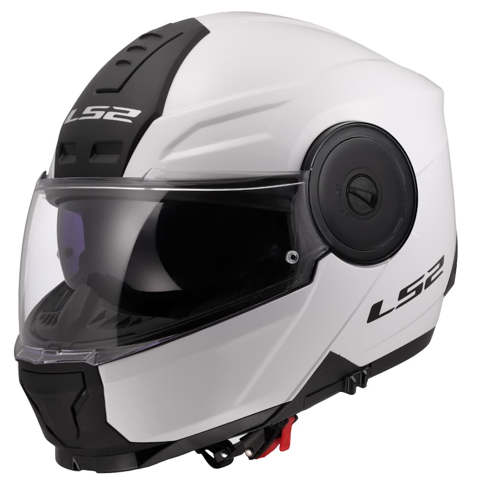 LS2 FF902 Scope II Solid Gloss White S (55-56)