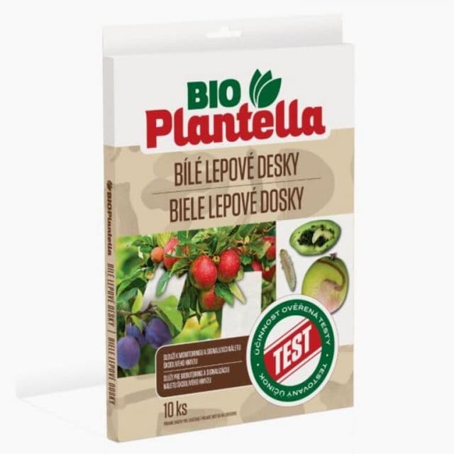 Kinekus Lepidlo dosky na hmyz 10ks biele Bio Plantella