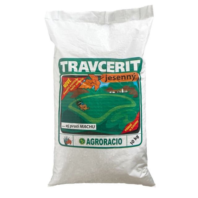 Kinekus Hnojivo na trávnik Travcerit JESEŇ 10kg (vrecko)