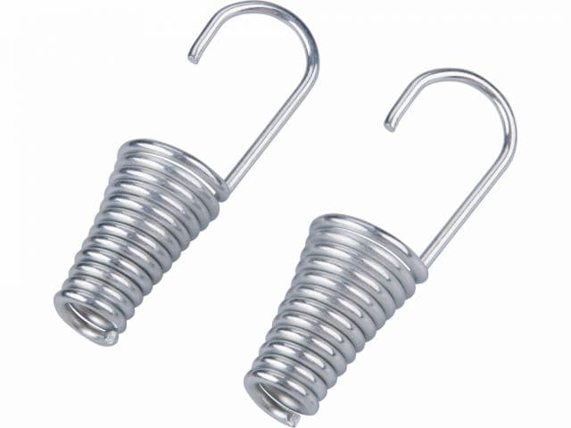 EXTOL PREMIUM Hák na elastický popruh, 2ks pr. 4mm, pozinkovaný