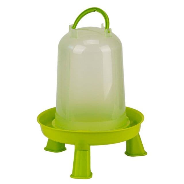 Kinekus Napájačka pre hydinu, plastová, 3L, na nožičkách, ECO, zelená, GAUN