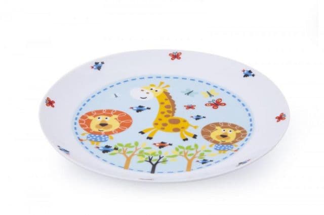 Kinekus Tanier detský plytký porcelánový 21 cm SAFARI