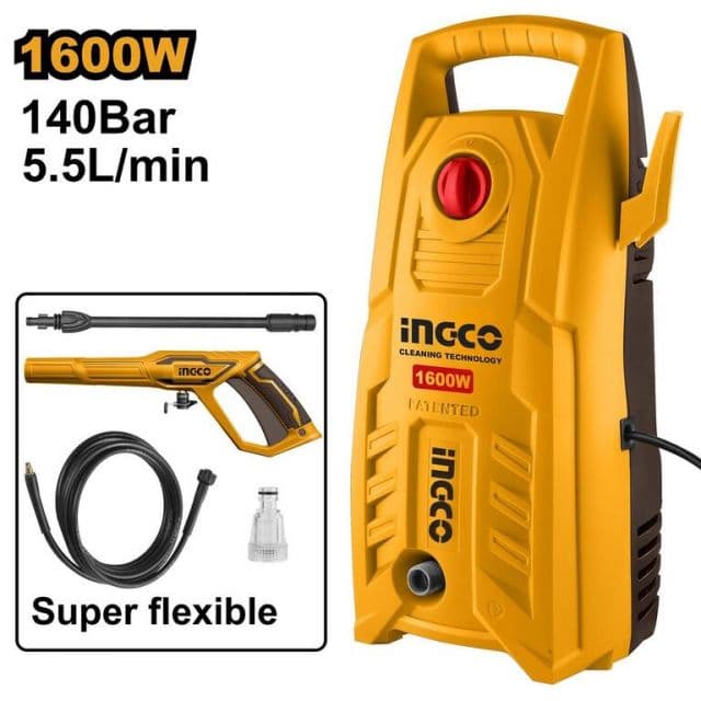 INGCO Čistič vysokotlaký HPWR16008 INGCO, 1600W, 140Bar, 240V