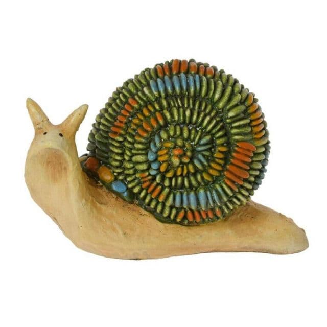 Kinekus Postavička slimák, 21x11x12cm, polyrezín