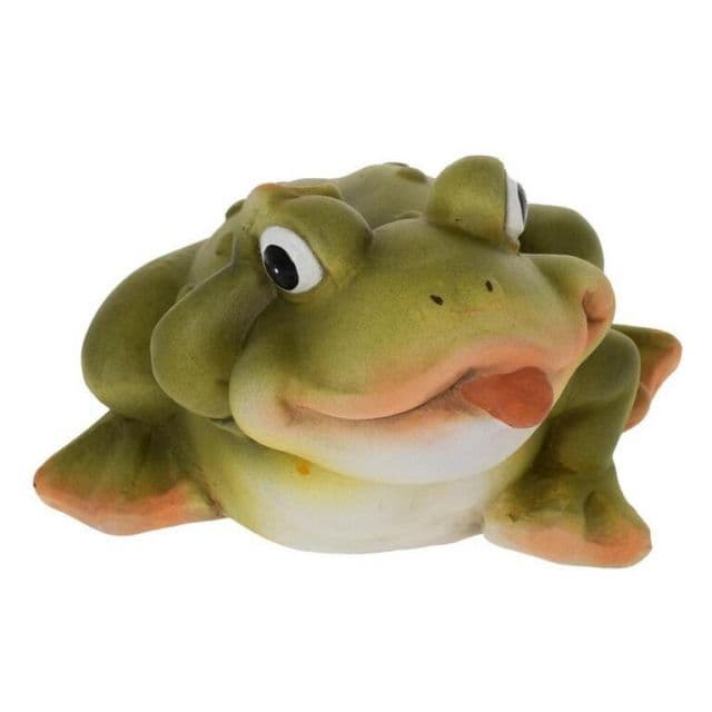 Kinekus Postavička žaba 17cm, keramika