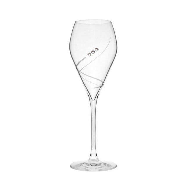Kinekus Pohár na víno prosecco 230ml, sada 4ks CRYSTALS