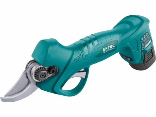 EXTOL CRAFT Nožnice záhradnícke AKU, 2x akumulátor 16V/2Ah