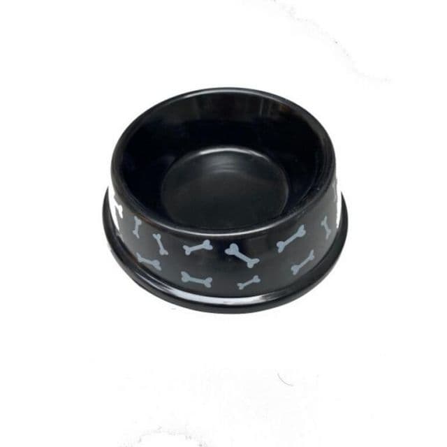 TATRAPET Miska melamínová čierna - kostičky 0,15L/14,5x5cm Pet Expert