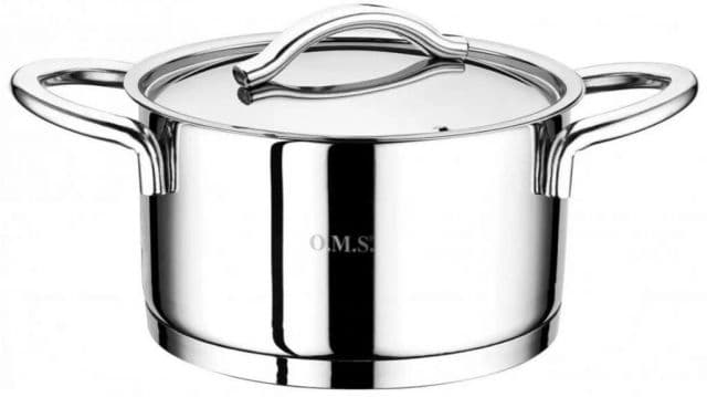 O.M.S. Hrniec nerez s pokrievkou 22cm/4,3L OTO