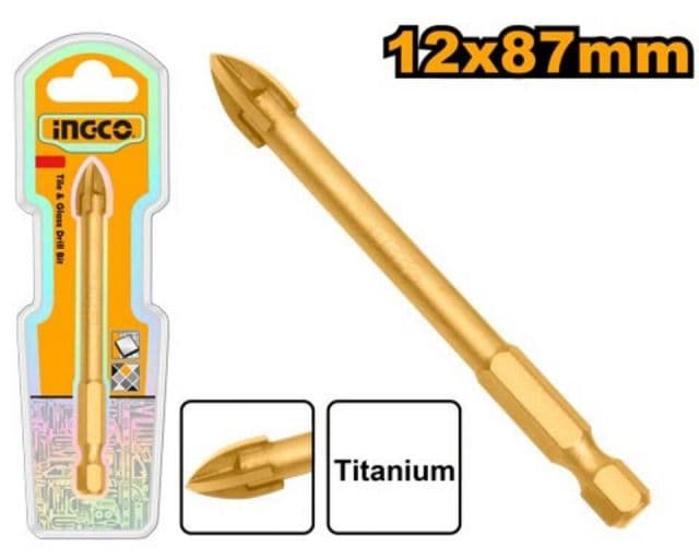 INGCO Vrták na dlaždice a sklo 12x87mm INGCO INDUSTRIAL