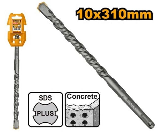 INGCO Vrták do betónu SDS plus, 10x310mm INGCO Industrial KLC