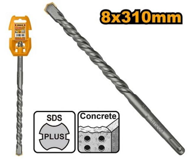 INGCO Vrták do betónu SDS plus, 8x310mm INGCO Industrial KLC