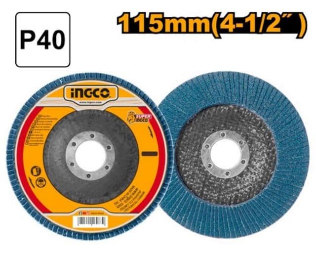 INGCO Kotúč lamelový 115mm hr.40 ZIRCON INGCO KLC