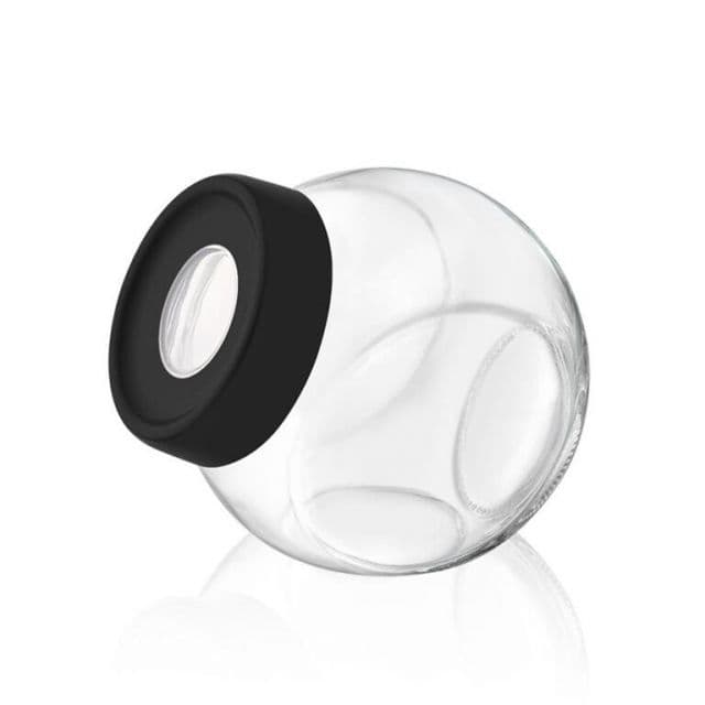 Kinekus Dóza na potraviny 750ml sklenená, s plastovým vekom, mix
