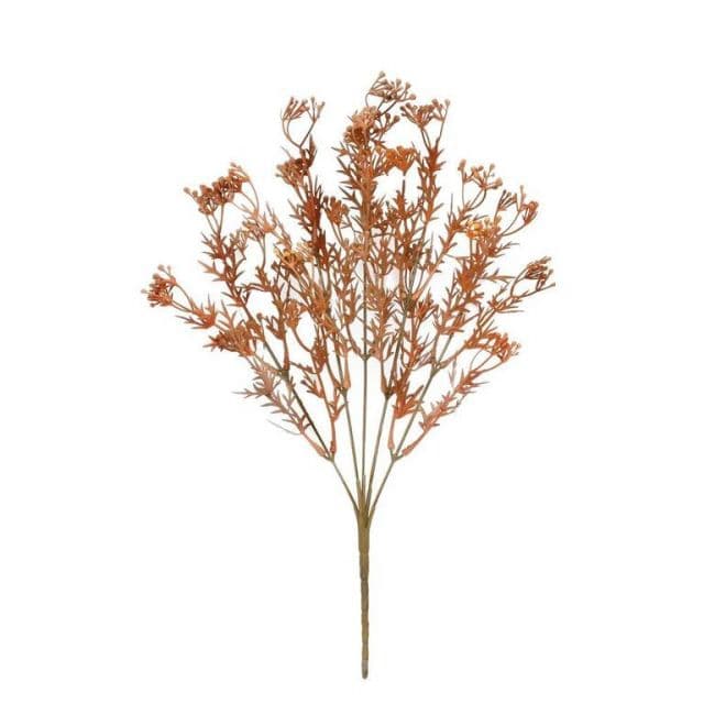 Kinekus Ozdoba zapichovacia drobné bobuľk 35cm oranžová