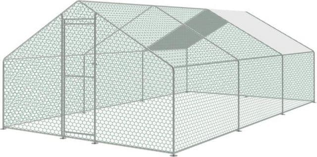 Kinekus Voliera/klietka na chov hydiny 3x6x2m