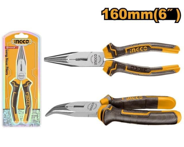 INGCO Kliešte rádiové zahnuté 160mm INGCO