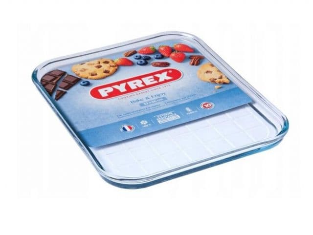 PYREX Forma / podnos / na pečenie, viacúčelová, 32x26x2cm, sklo číre PYREX