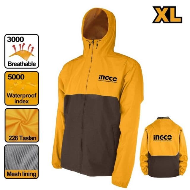 INGCO Bunda nepremokavá INGCO veľkosť XL